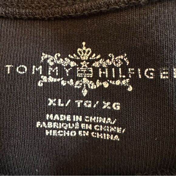 Tommy Hilfiger Womens Coral and Black Logo LongSleeve Ts Size XL (both included) - Picture 4 of 7